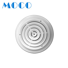 Square/Round ceiling diffuser Aluminum Linear Slot Air Diffuser HVAC System with Damper Square Ceiling Diffuser